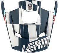 Leatt Moto 3.5 Checkered Pico Casco, Azul