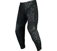 Leatt Moto 4.5 Brushed Pantalones de motocross, negro/gris, Talla XS
