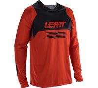 Leatt Moto 4.5 Lite V26 Maillot de motocross, rojo/negro, Talla 2XL