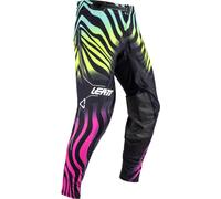 Leatt Moto 5.5 I.K.S V26 Pantalones de motocross, negro-multicolor, tamaño L para Hombres