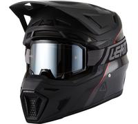 Leatt Moto 9.5 Carbon V27 Casco de motocross con gafas, Talla XS (53/54)