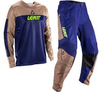Leatt Moto Ride Kit 3.5 V26 Conjunto de camiseta y pantalones de motocross, marrón, tamaño XL para Hombres