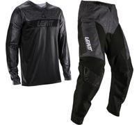 Leatt Moto Ride Kit 3.5 V26 Conjunto de camiseta y pantalones de motocross, negro/antracita, Talla S