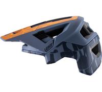 Leatt MTB All Mountain 4.0 Casco de bicicleta, gris/naranja, Talla S (51-55)