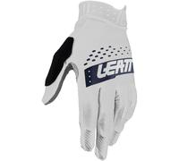 Leatt MTB GripR 1.0 Steel Guantes de bicicleta para niños, Blanco, Talla L