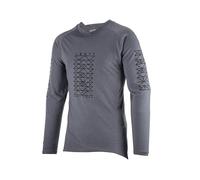 Leatt MTB Gravity 2.0 Camiseta Deportiva técnica, Gris, L para Hombre
