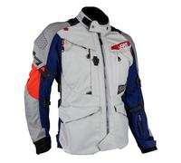 Leatt Multitour Chaqueta de Moto, Color Blanco, L Unisex Adulto