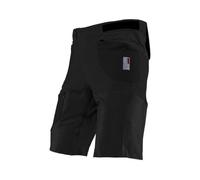 Leatt Pantalones Cortos MTB Allmtn 3.0-S-Negro, Small Unisex Adulto