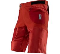 Leatt Pantalones Cortos MTB Allmtn 3.0-S-Orange, Naranja Glow, Small Unisex Adulto