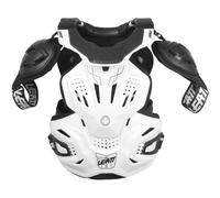 Leatt Fusion 3.0 Chaleco protector, blanco, tamaño L XL