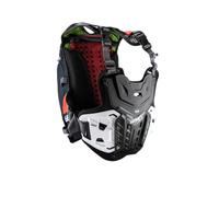 Leatt Protector de Pecho para Moto 4.5 Hydra Negro, Talla 10 L