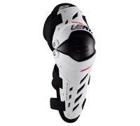 Leatt Protector de rodilla y espinilla Dual Axis, blanco, par Blanco L-XL unisex