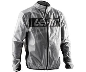 Leatt Race Cover Chaqueta de lluvia de Motocross, transparente, Talla 4XL