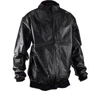 Leatt Race Cover Smoke Chaqueta de lluvia de motocross, negro, tamaño L para Hombres