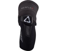 Leatt ReaFlex Hybrid Rodilleras juveniles, negro, Talla única