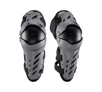 Leatt Dual Axis Protectores de rodilla y espinilla, gris, Talla S/M