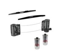 Leatt Widevision 48mm Conjunto Roll-Off, transparente para Hombres