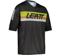 Leatt, S, Negro Camiseta MTB Enduro 3.0, Unisex Adulto