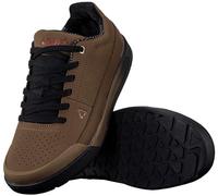 Leatt Scarpe MTB Flat 2.0 con Pattern Wafflegrip Pro, Zapato de Ciclismo Hombre, marrón, 45.5 EU
