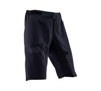 Leatt Short MTB Enduro 1.0-S-Negro Pantalones Cortos, Small Unisex Adulto
