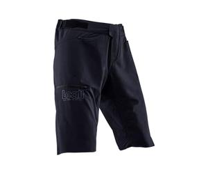 Leatt Short MTB Enduro 1.0-S-Negro Pantalones Cortos, Small Unisex Adulto
