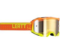 Leatt Velocity 4.5 Iriz CT Gafas de motocross, amarillo/naranja, Talla única