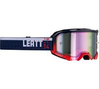 Leatt Velocity 4.5 Iriz CT Gafas de motocross, azul/rosa, Talla única