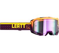 Leatt Velocity 4.5 Iriz CT Gafas de motocross, lila-amarillo para Hombres