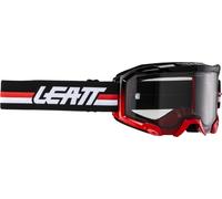 Leatt Velocity 4.5 Stripes 2024 Gafas de motocross, Negro/Blanco/Rojo, Talla única