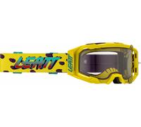 Leatt Velocity 5.5 Cheetah 2025 Gafas de motocross, azul-amarillo para Hombres