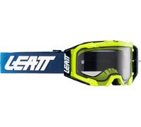 Leatt Velocity 5.5 Classic 2024 Gafas de motocross, Azul/Blanco/Amarillo, Talla única