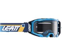 Leatt Velocity 5.5 Dots 2024 Gafas de motocross, Azul/Naranja, Talla única