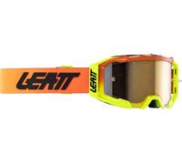 Leatt Velocity 5.5 Iriz 2024 Gafas de motocross, negro-amarillo para Hombres