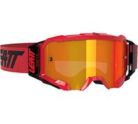 Leatt Velocity 5.5 Iriz Gafas de Motocross (Red,One Size)