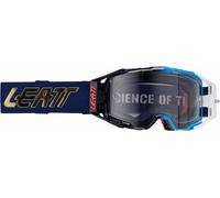 Leatt Velocity 6.5 2025 Photochromic Gafas de motocross, Azul oscuro/azul claro/rojo/blanco/dorado, Talla única
