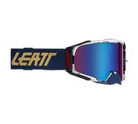 Leatt Velocity 6.5 Iriz Guard Gafas de Motocross (Blue/White,One Size)