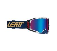 Leatt Velocity 6.5 Iriz Guard Gafas de Motocross (Blue/White,One Size)