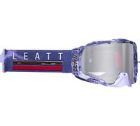 Leatt Velocity 6.5 Iriz Ice Giraffe Gafas de motocross, Azul/Rojo, Talla única