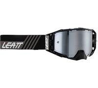 Leatt Velocity 6.5 Stealth Iriz Gafas de motocross, negro/gris, Talla única
