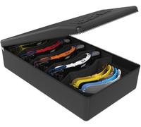 Leatt Velocity Estuche de gafas, negro, Talla única