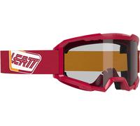 Leatt Vizion 2.5 Logo Gafas de motocross, Ruby Red