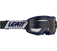 Leatt Vizion 2.5 Stripes Gafas de motocross, blanco-azul-amarillo-multicolor para Hombres