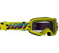 Leatt Vizion 2.5s Cheetah Junior Gafas de motocross, amarillo, Talla única