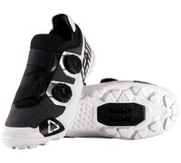 Leatt Zapatillas Gravel 8.0 ProClip Race negro/blanco