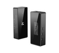 LEAUDIO TRN Black Pearl - Decodificador de audio digital portátil de alta fidelidad 3.5+4.4 salida dual CS43131 PCM 384 kHz 32 bits DSD256 DAC amplificador de auriculares