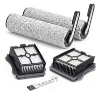 Leavans 5 piezas Juego de Accesorios para Tineco Floor One S5/S5 Pro/S5 Pro 2/S5 Extreme Aspiradora en Seco y Húmedo: incluye 2 Rodillos de Cepillo, 2 Filtros HEPA y 1 Cepillo de Limpieza