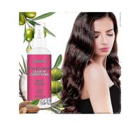 Leave-In Conditioner Spray & Detangler, Grow Long Biotin - Anti-Frizz Deep Conditioner for Split Ends & Breakage - for Curly, Dry & Damaged Hair - Sul