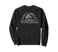Leave no Trace Underground del espeleólogo de espeleología Sudadera