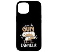 Leave the Gun, Take the Cannolis - Cita clásica con estilo Carcasa para iPhone 15