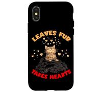 LEAVES FUR TAKES HEARTS Carcasa para iPhone X/XS